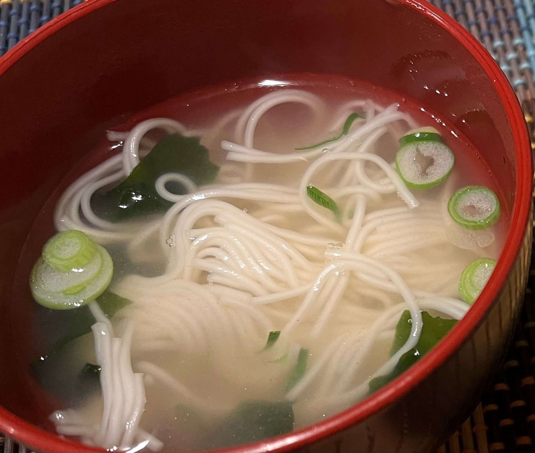 素麺のお吸い物