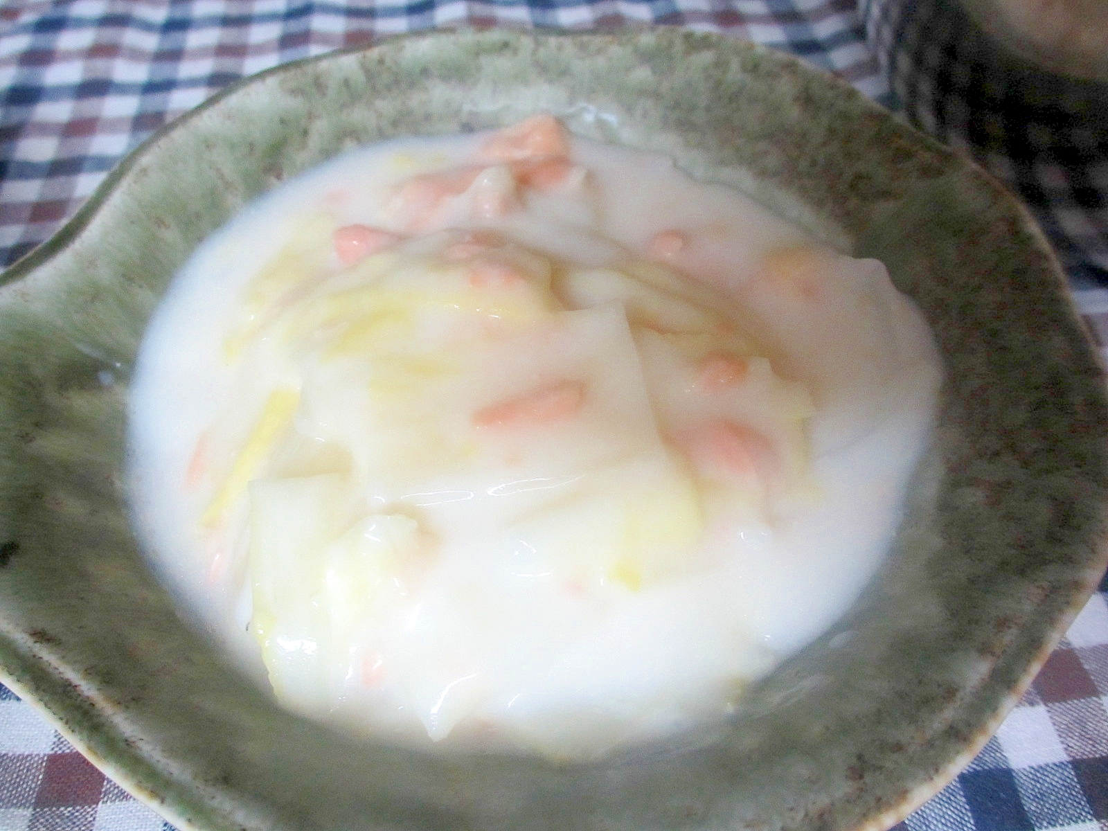 白菜と鮭のミルク煮