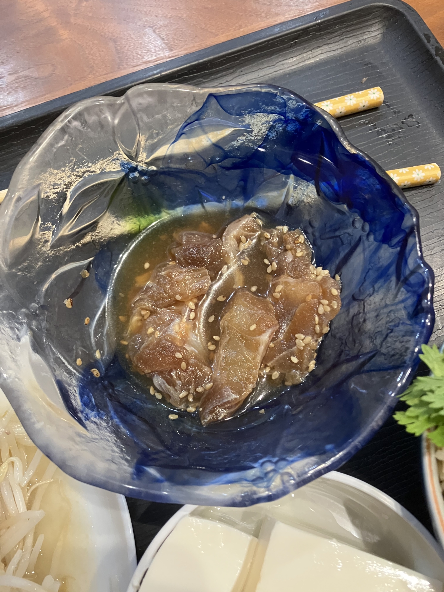 ぶりの甘醤油漬け