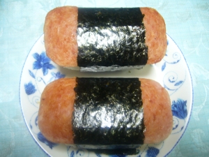 豪快 スパムおにぎり レシピ 作り方 By 恵子お母さん 楽天レシピ