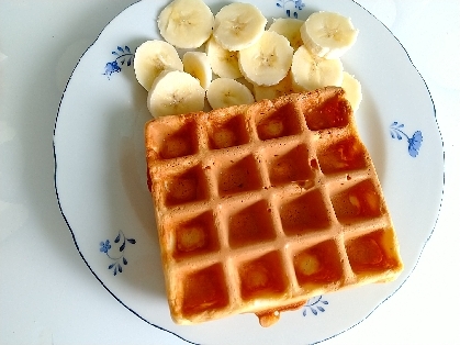 ふわっと軽い  アメリカン ワッフル