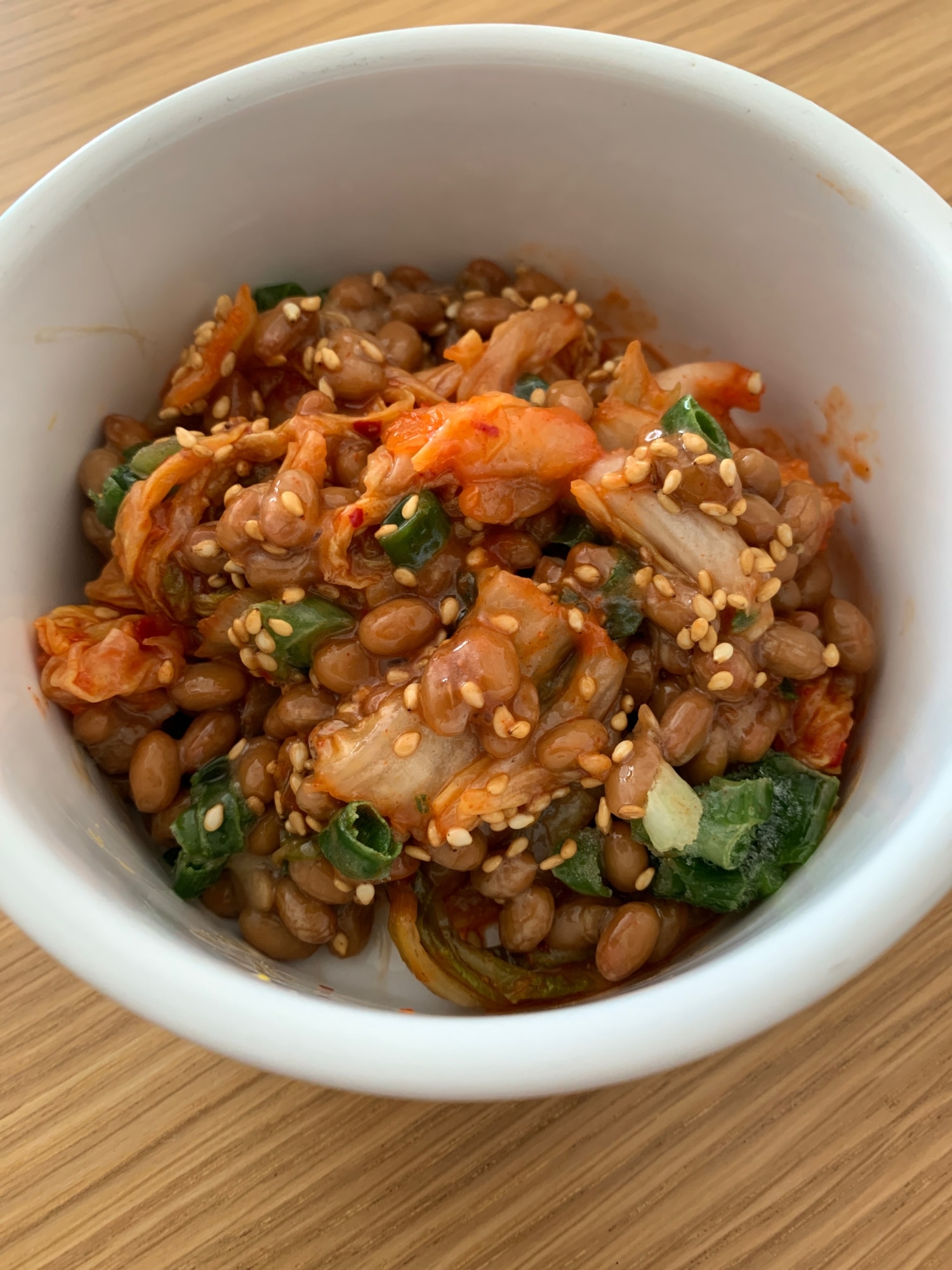 簡単おつまみ！キムチ納豆＊ レシピ・作り方 by 83wa - 楽天レシピ