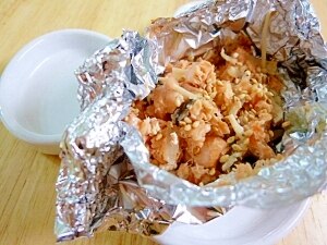 犬用 鮭のホイル包み焼き レシピ 作り方 By Jp S ビートル 楽天レシピ