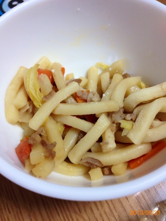 離乳食後期 焼うどん レシピ 作り方 By Dokinchan717 楽天レシピ 離乳食後期 焼うどん レシピ 作り方 By Dokinchan717 楽天レシピ