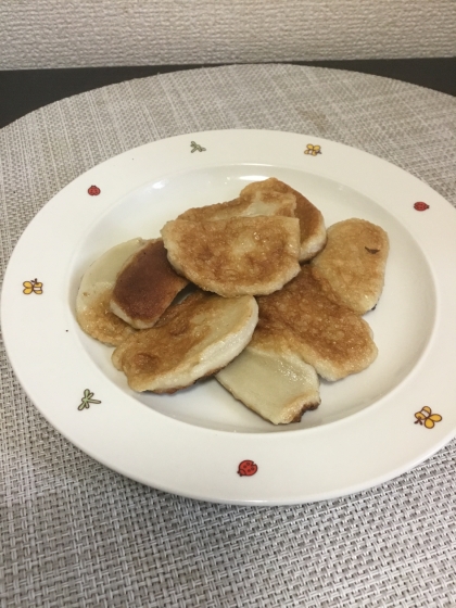 角麩（生麩）のごま油塩焼き