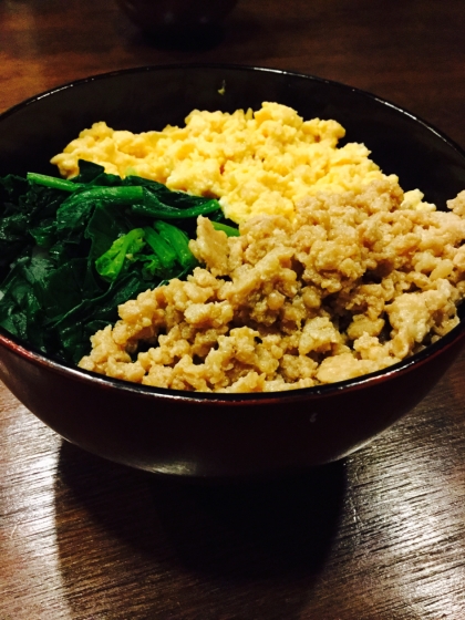 三色丼に使いました！
優しい味付けで美味しかったです(o^^o)