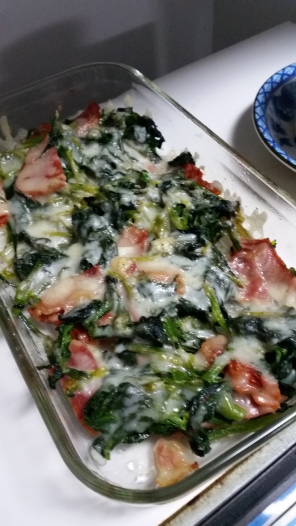 ほうれん草とチーズ合いますよね！また作ります！
