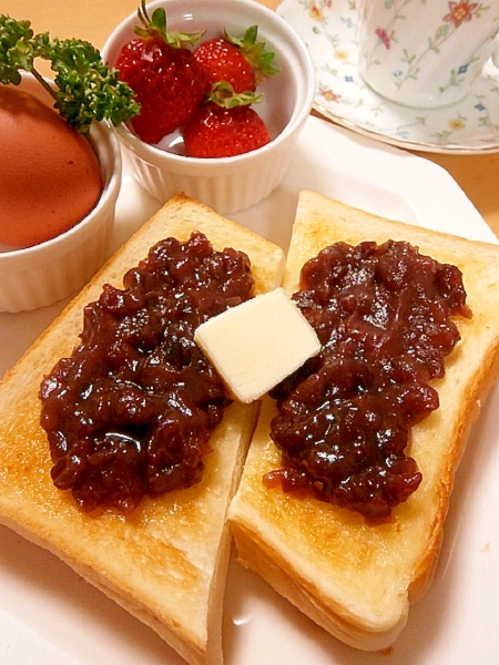 名古屋モーニング 小倉トースト 喫茶店の味 レシピ 作り方 By はちわれ413 楽天レシピ 名古屋モーニング 小倉トースト 喫茶店の味 レシピ 作り方 By はちわれ413 楽天レシピ