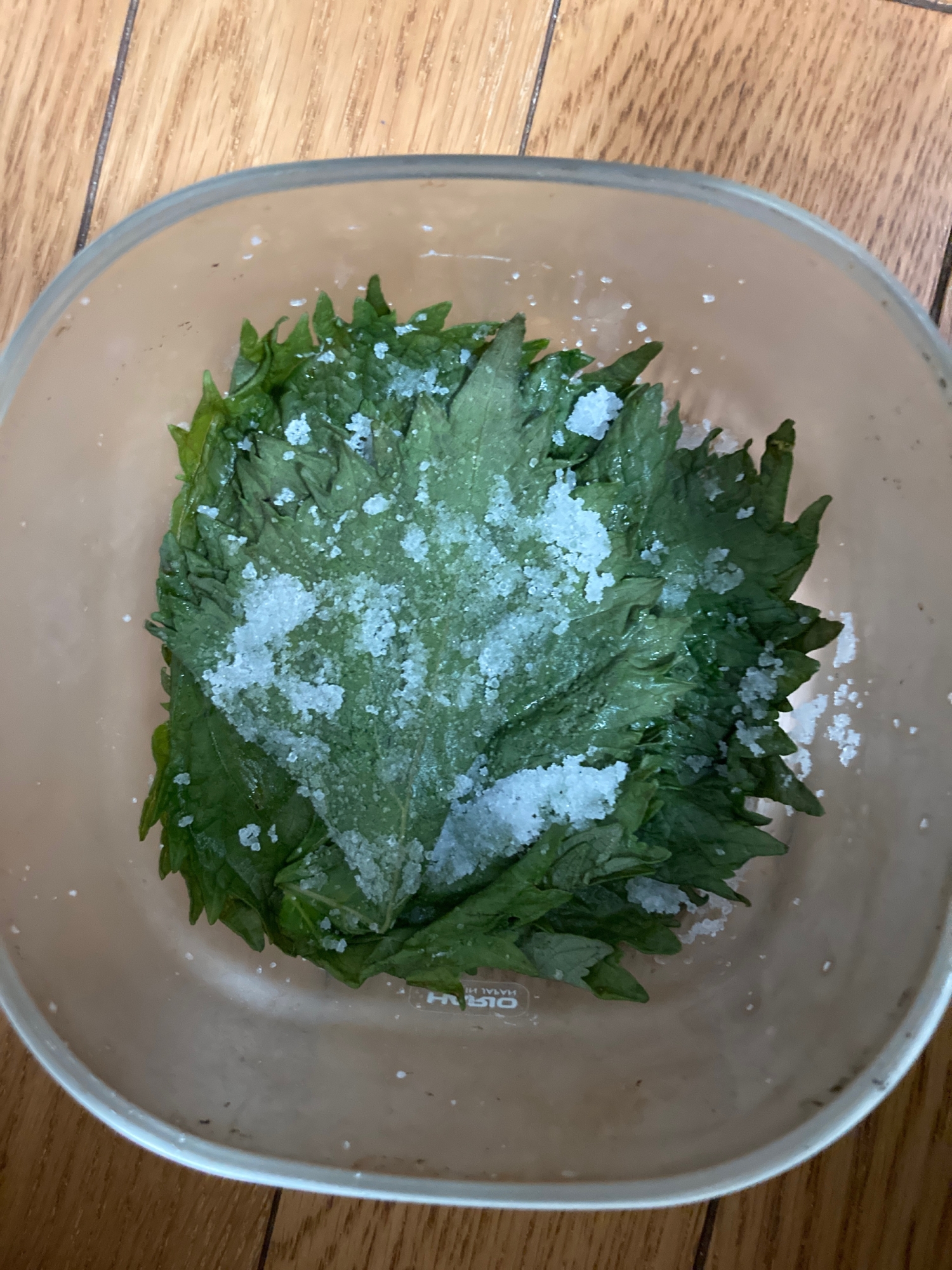 うちの保存方法 大葉の塩漬け レシピ 作り方 By おいしんぼ 楽天レシピ うちの保存方法 大葉の塩漬け レシピ 作り方 By おいしんぼ 楽天レシピ