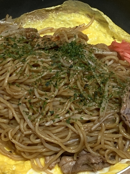 うちの麺　鉄板焼きそば