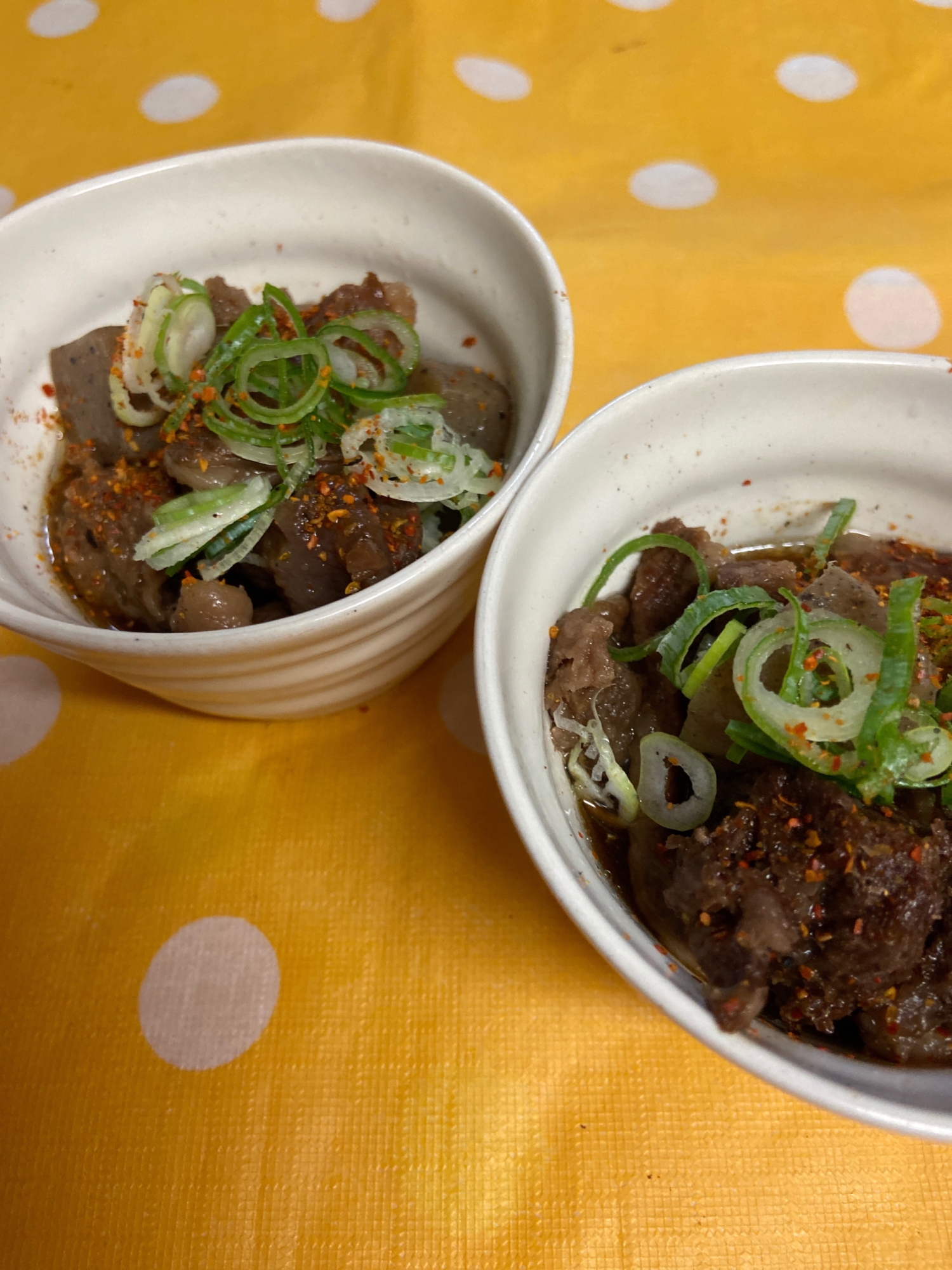 圧力鍋で！牛すじ煮込み♪