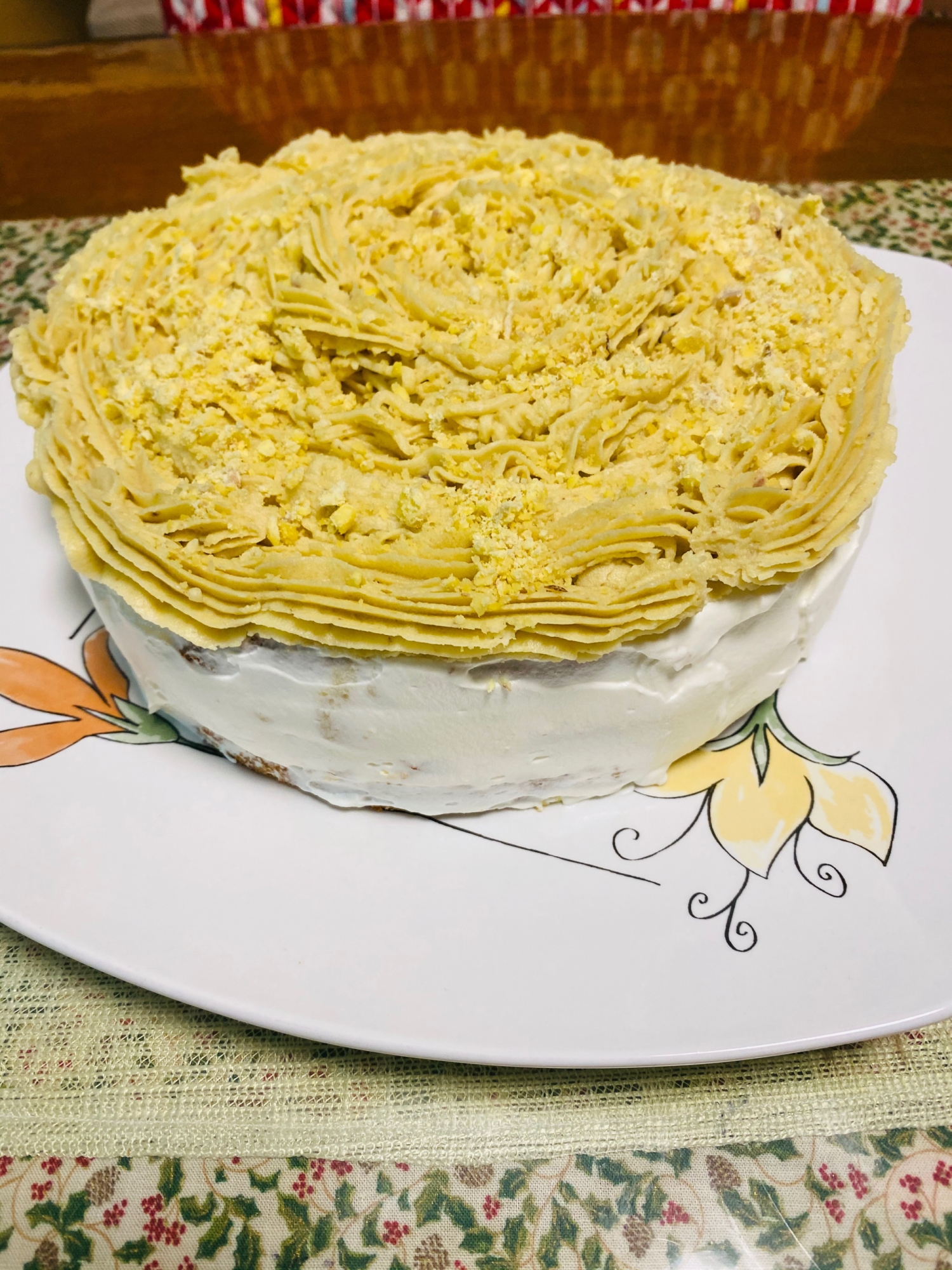 モンブラン風ホールケーキ レシピ 作り方 By Kiwiiiii 楽天レシピ モンブラン風ホールケーキ レシピ 作り方 By Kiwiiiii 楽天レシピ