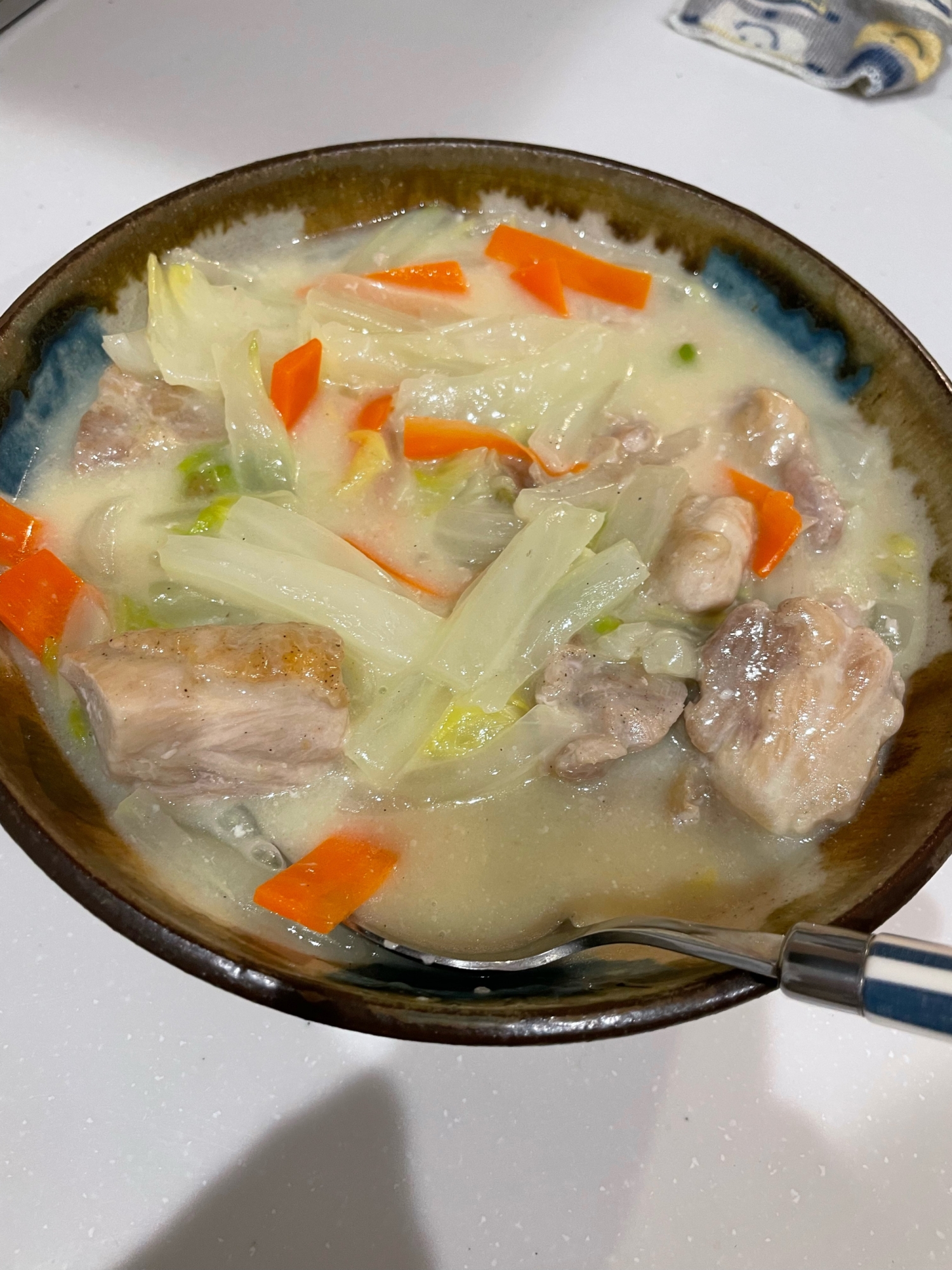鶏と白菜の中華クリーム煮