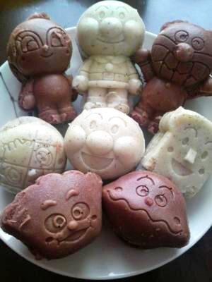 アンパンマンもこもこパンケーキ屋さん使用蒸しパン レシピ 作り方 By Momo S Mama 楽天レシピ