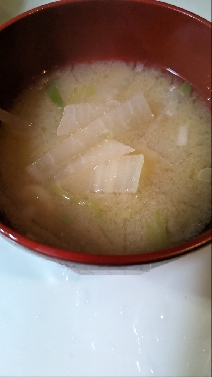 大根・白菜・ねぎの味噌汁