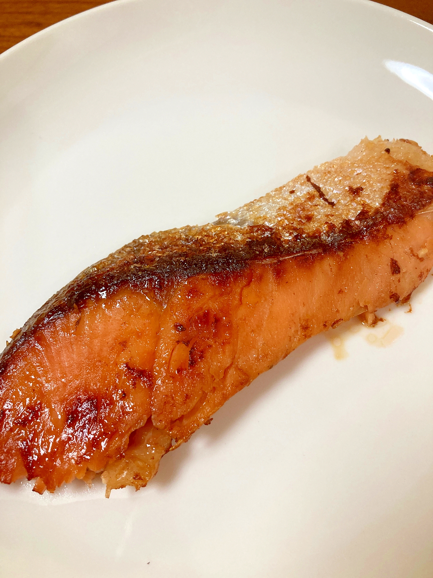 フライパンで作る鮭の西京焼き風