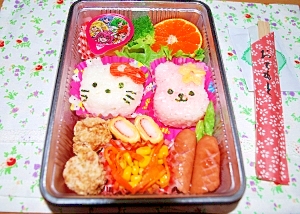 女の子のお弁当 キティ うさぎ レシピ 作り方 By Pokehapi 楽天レシピ 女の子のお弁当 キティ うさぎ レシピ 作り方 By Pokehapi 楽天レシピ
