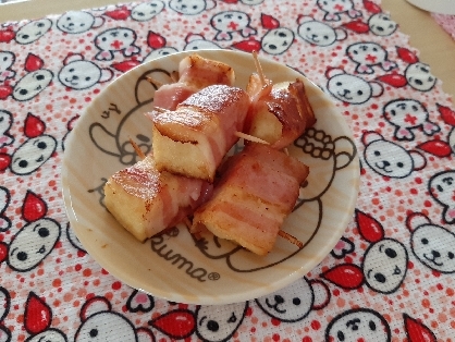 ※厚揚げベーコン巻き♪焼き肉のたれで