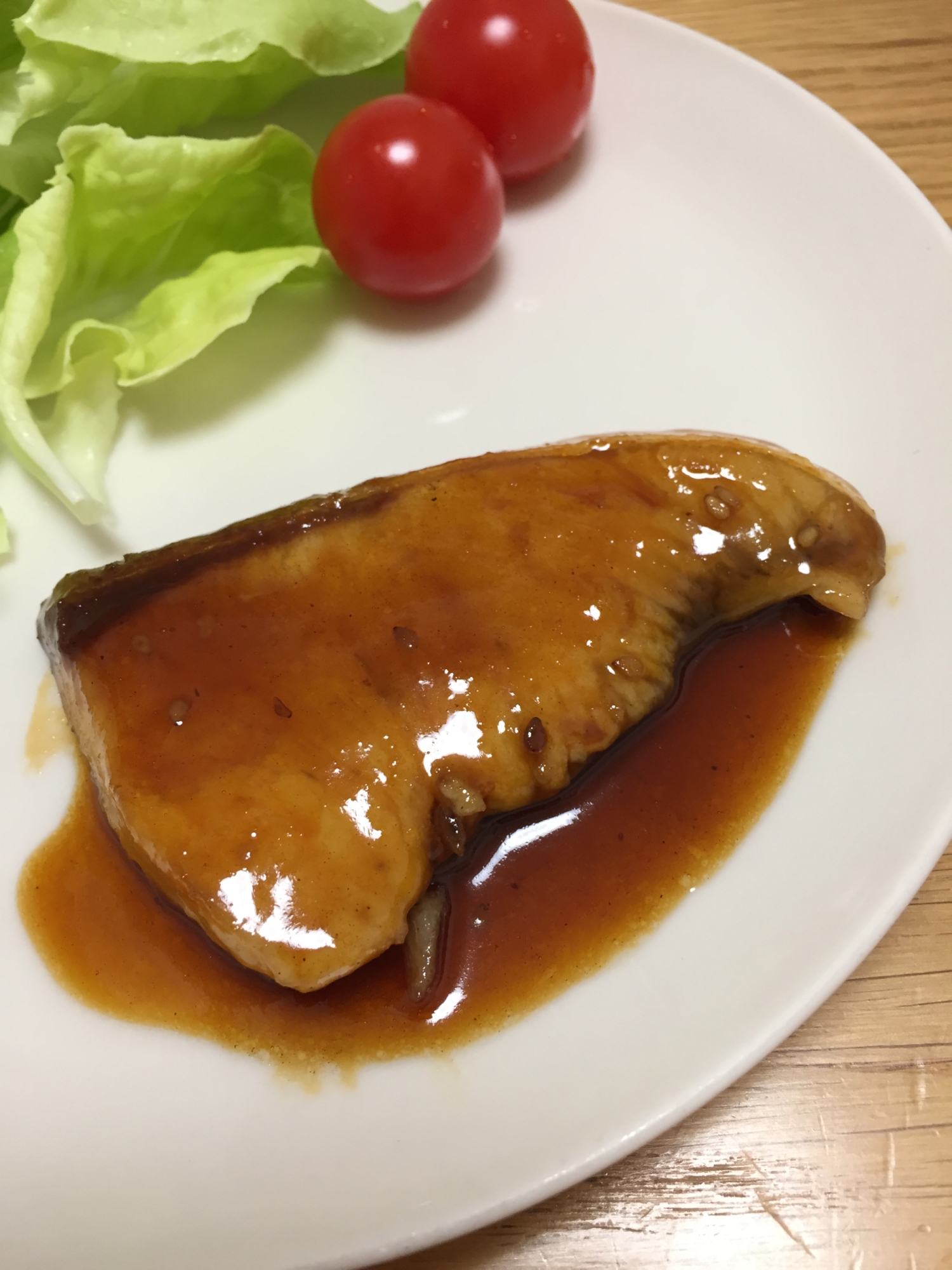 焼肉のタレで簡単！ぶりのソテー