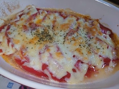 簡単！トマトのチーズ焼き