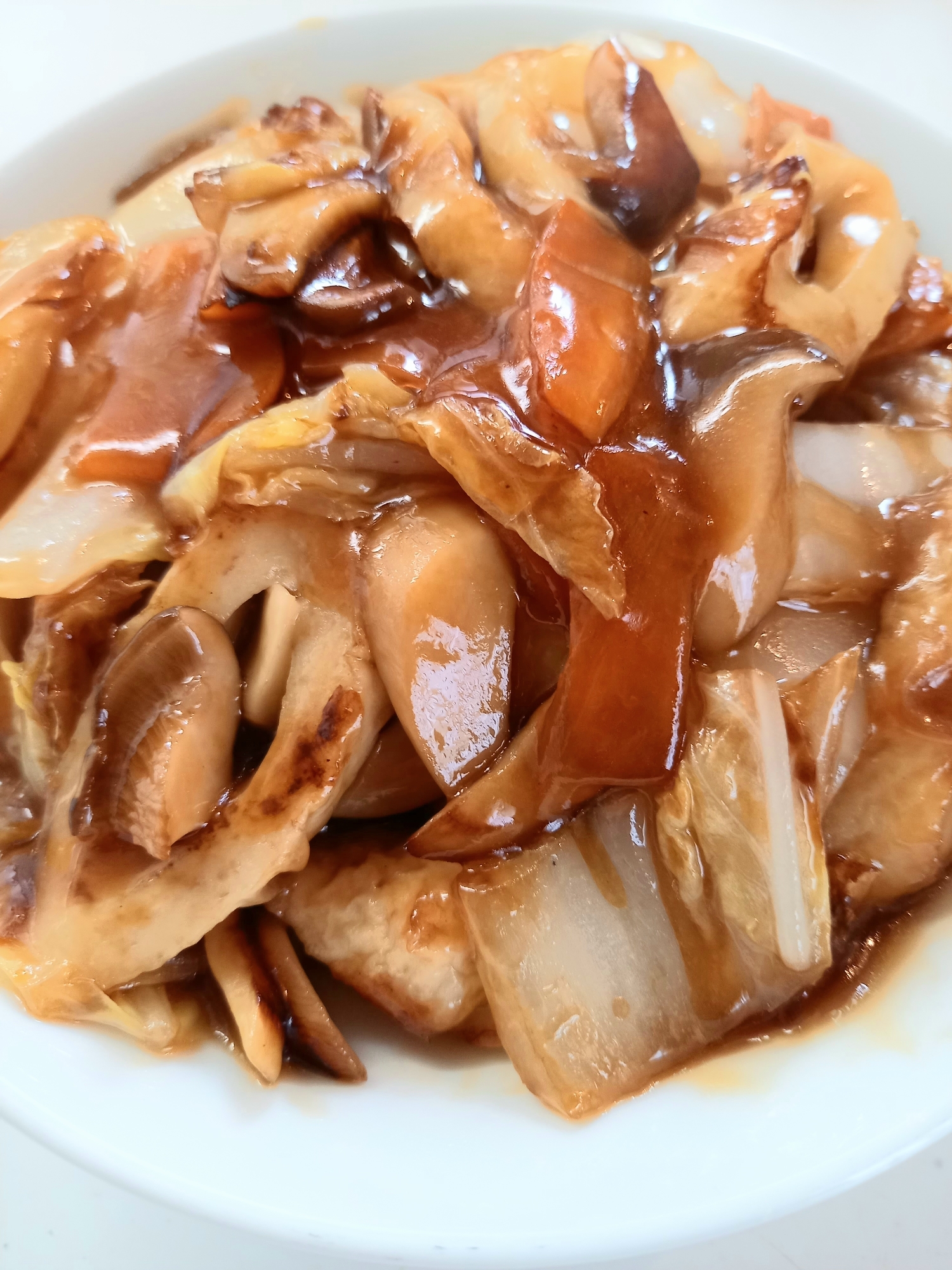 ちくわで作る簡単中華丼