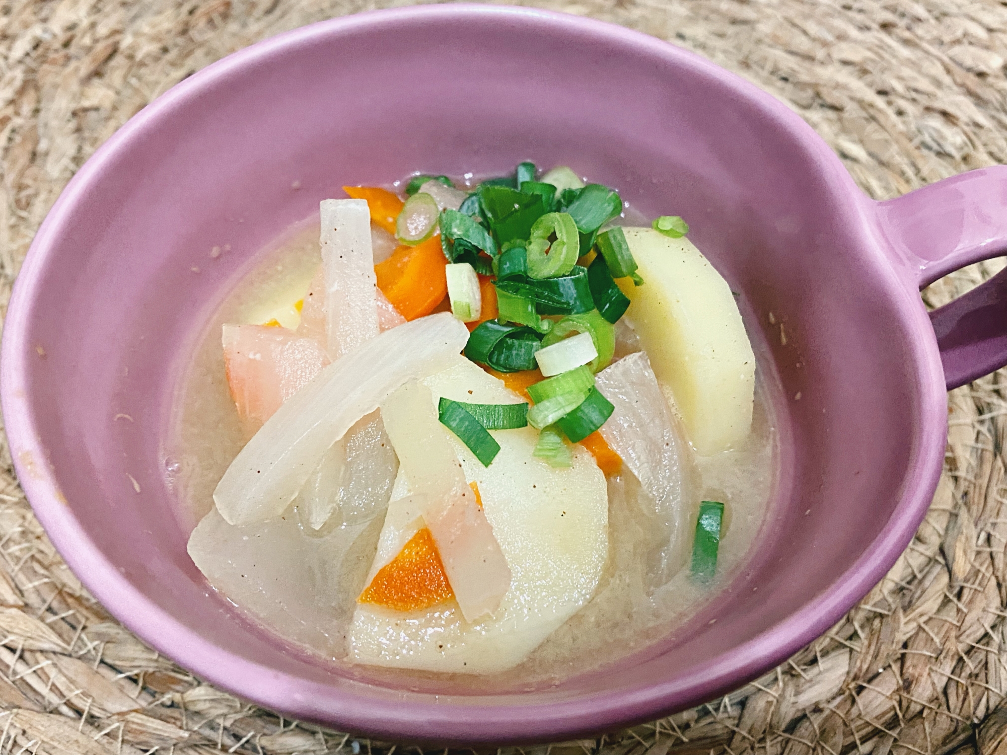 具沢山な味噌汁˚✧₊♩