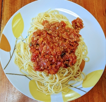 挽肉とパスタソースで簡単！ミートソース