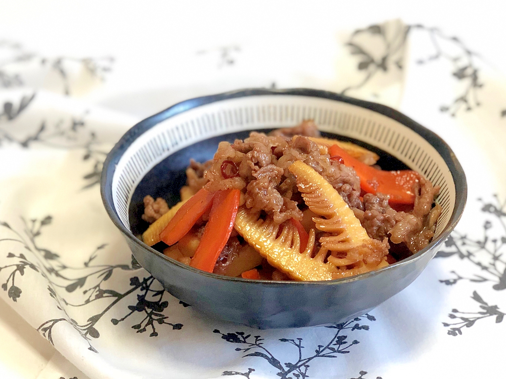 たけのこと牛肉の炒め煮 ♪