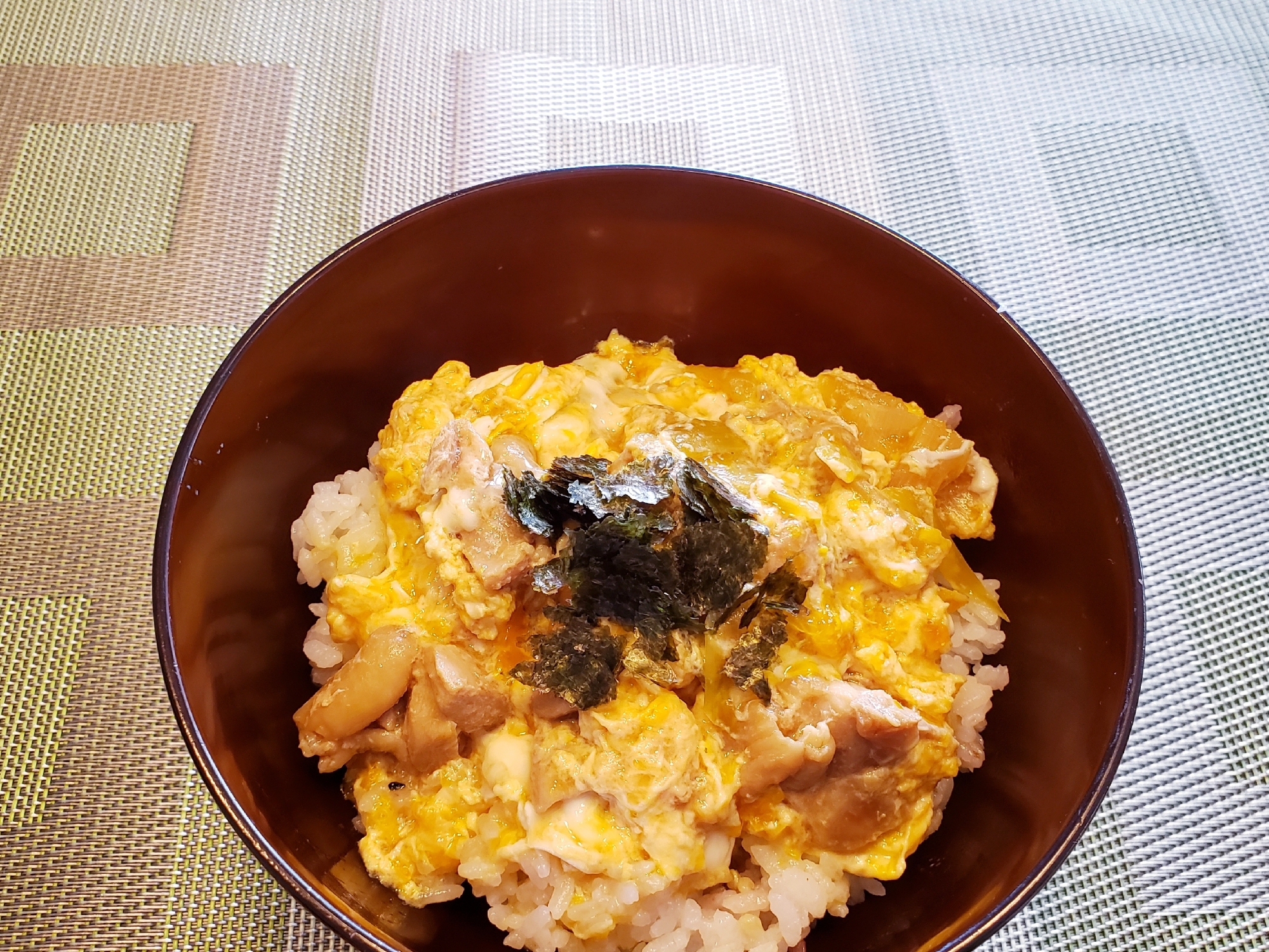 たまごたっぷり！めんつゆで簡単！とろとろ 親子丼