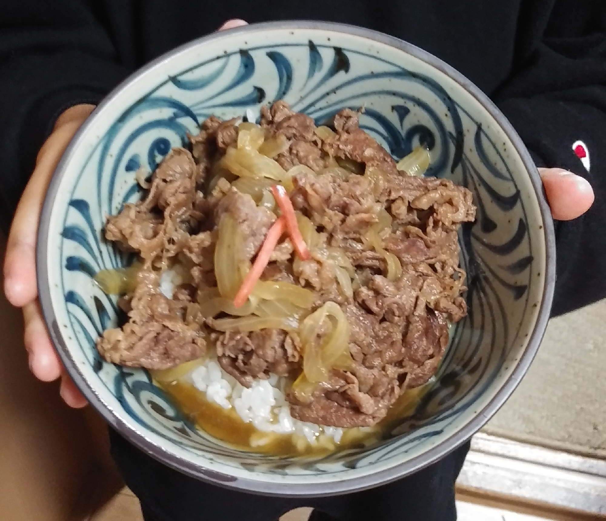 牛めんつゆ丼