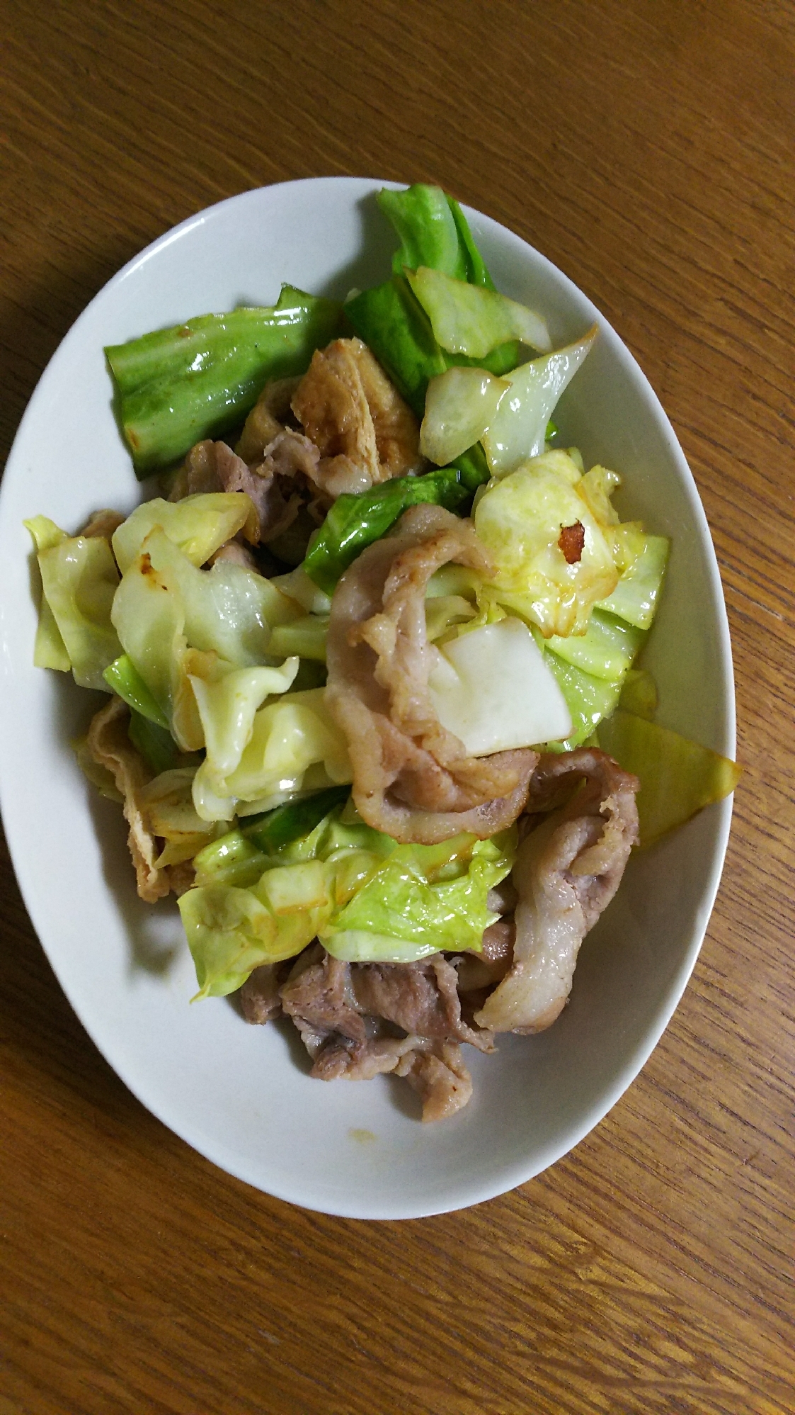 豚肉とキャベツの炒め物