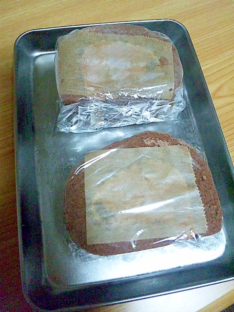 ロールケーキの美味しい冷凍方法 解凍方法 レシピ 作り方 By りわ Polka Dots 楽天レシピ