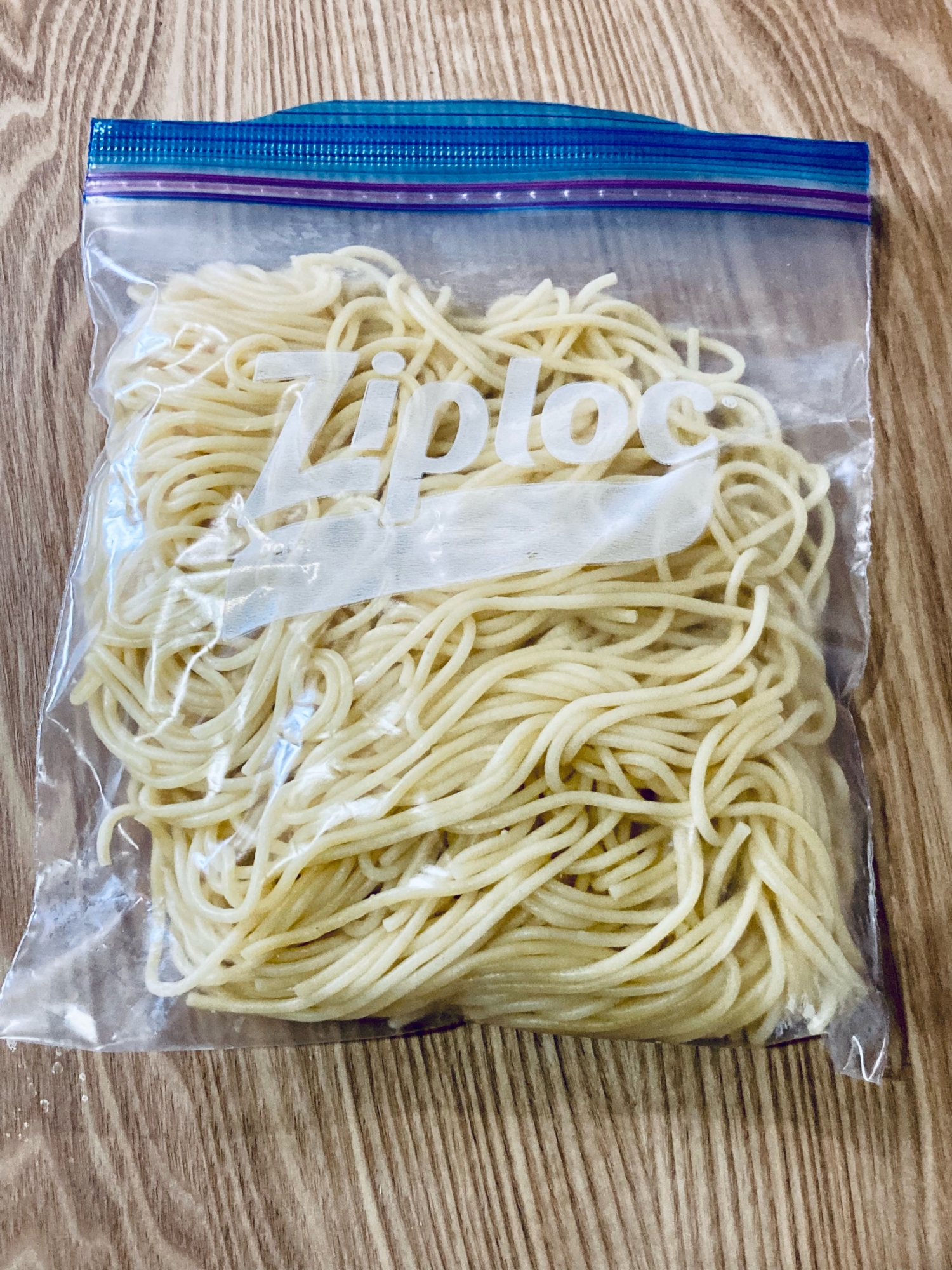 ＊ゆでパスタの保存方法＊　小分けしてお弁当作りに♪