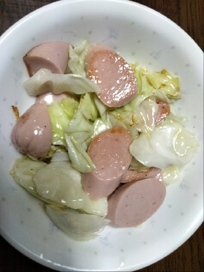 キャベツ♡魚肉ソーセージ