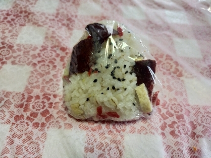 煮崩れない＊さつまいもの炊き込みごはん＊◦*