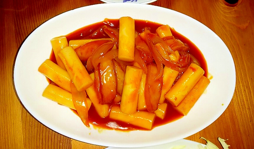 簡単トッポッキ(떡볶이)