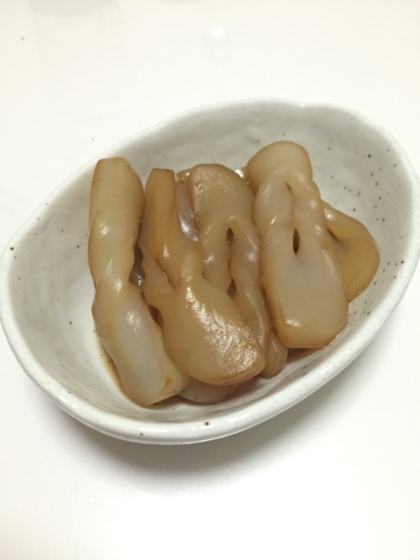 結びこんにゃくの煮物！妊婦さんに！