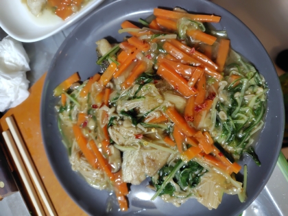 めんつゆとみりんで割烹の味★鱈の彩り野菜あん