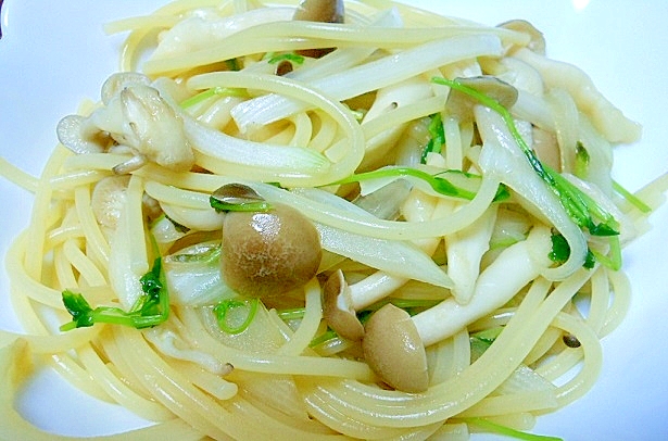 シメジの和風パスタ