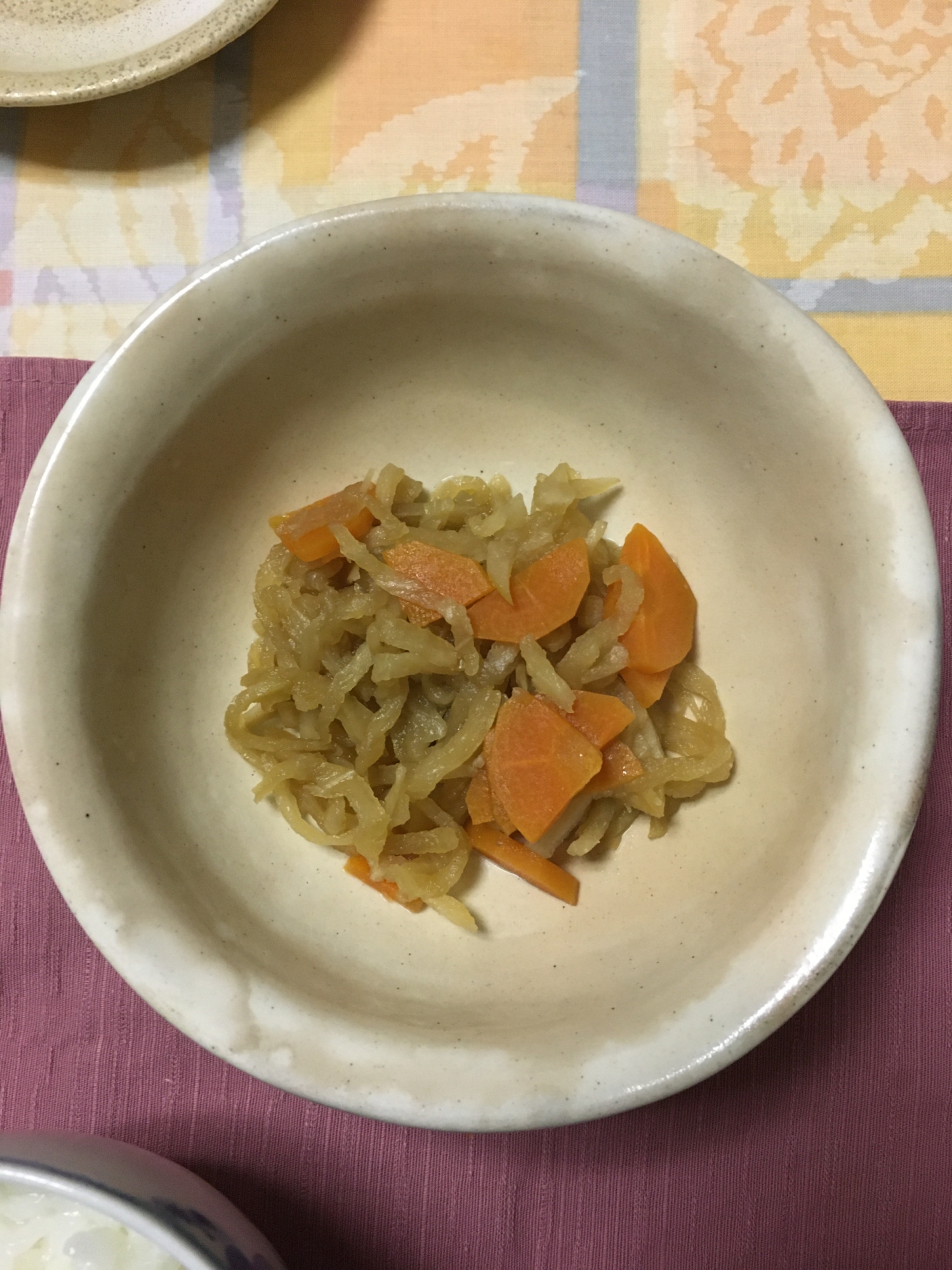 にんじん入り☆切り干し大根の煮物