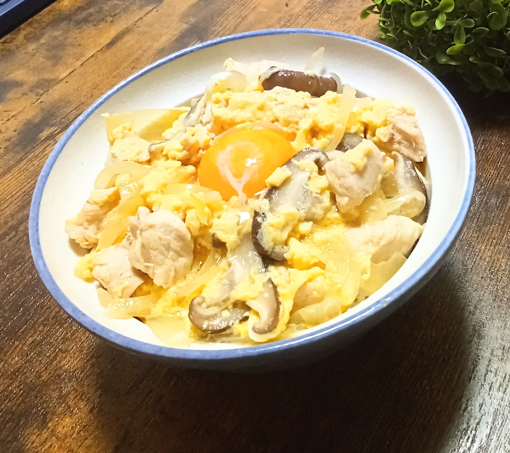 鶏むね肉De親子丼!