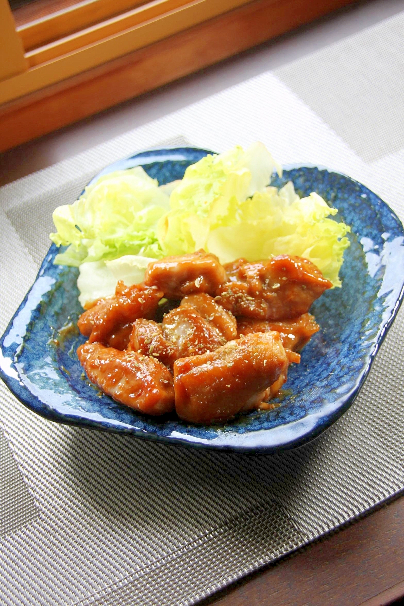 簡単おかず『鶏の味噌照り焼き』