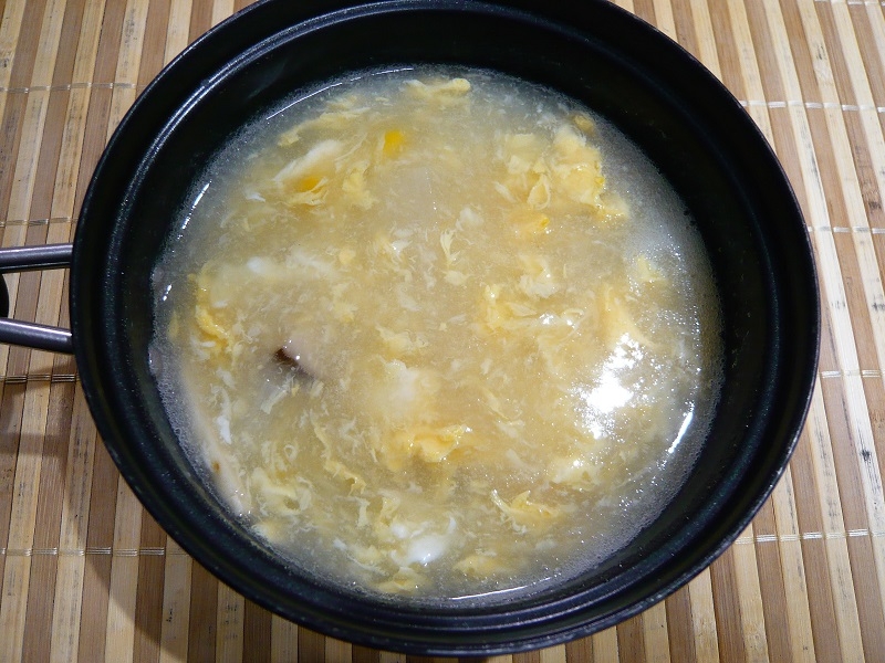 大根とエリンギの中華スープ