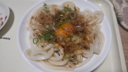 冷凍うどんでかま玉うどん