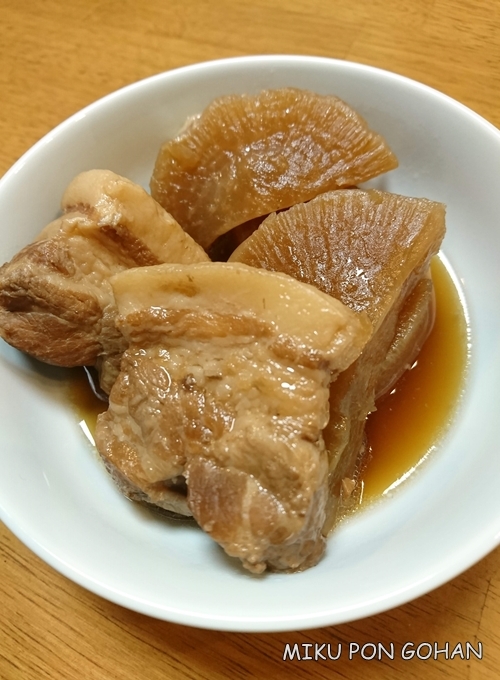 圧力鍋でかんたん豚の角煮