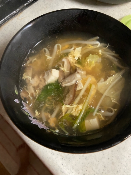 酸っぱ辛い本格☆酸辣湯(サンラータン）スープ