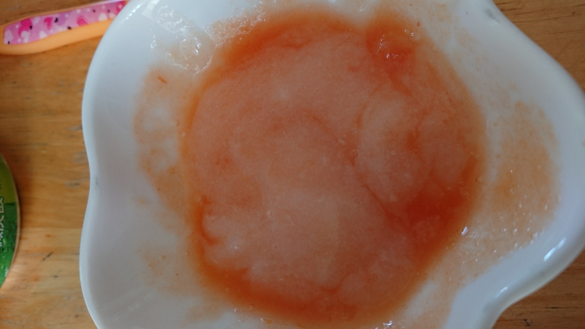 トマト粥 離乳食初期