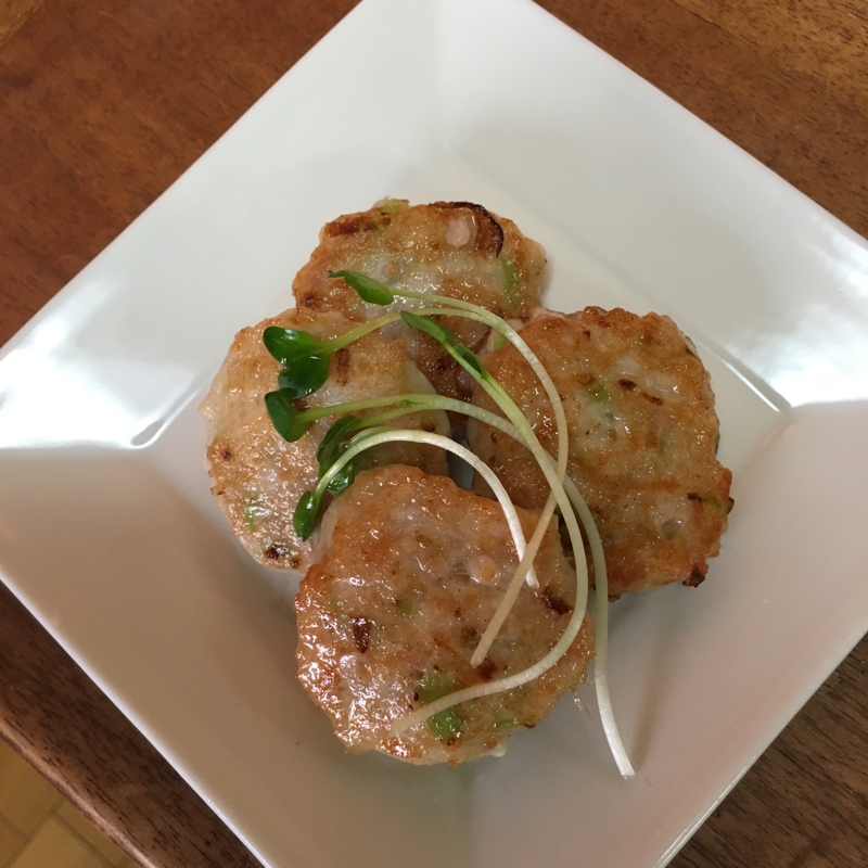 鶏団子の塩焼き