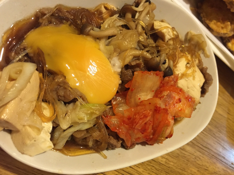 春雨入りのすき焼き煮