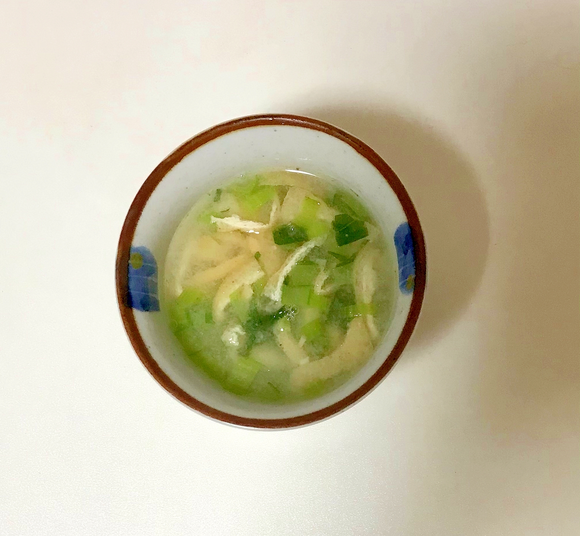冷凍野菜で簡単味噌汁